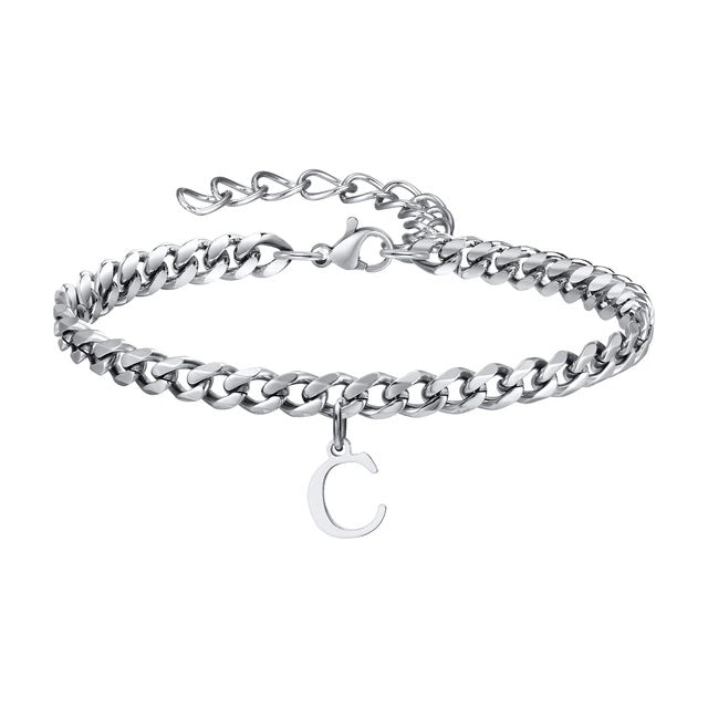 Cuban Armband mit Initialen