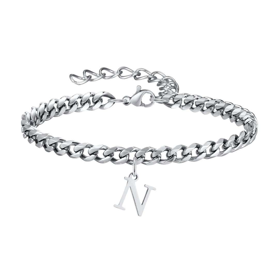 Cuban Armband mit Initialen