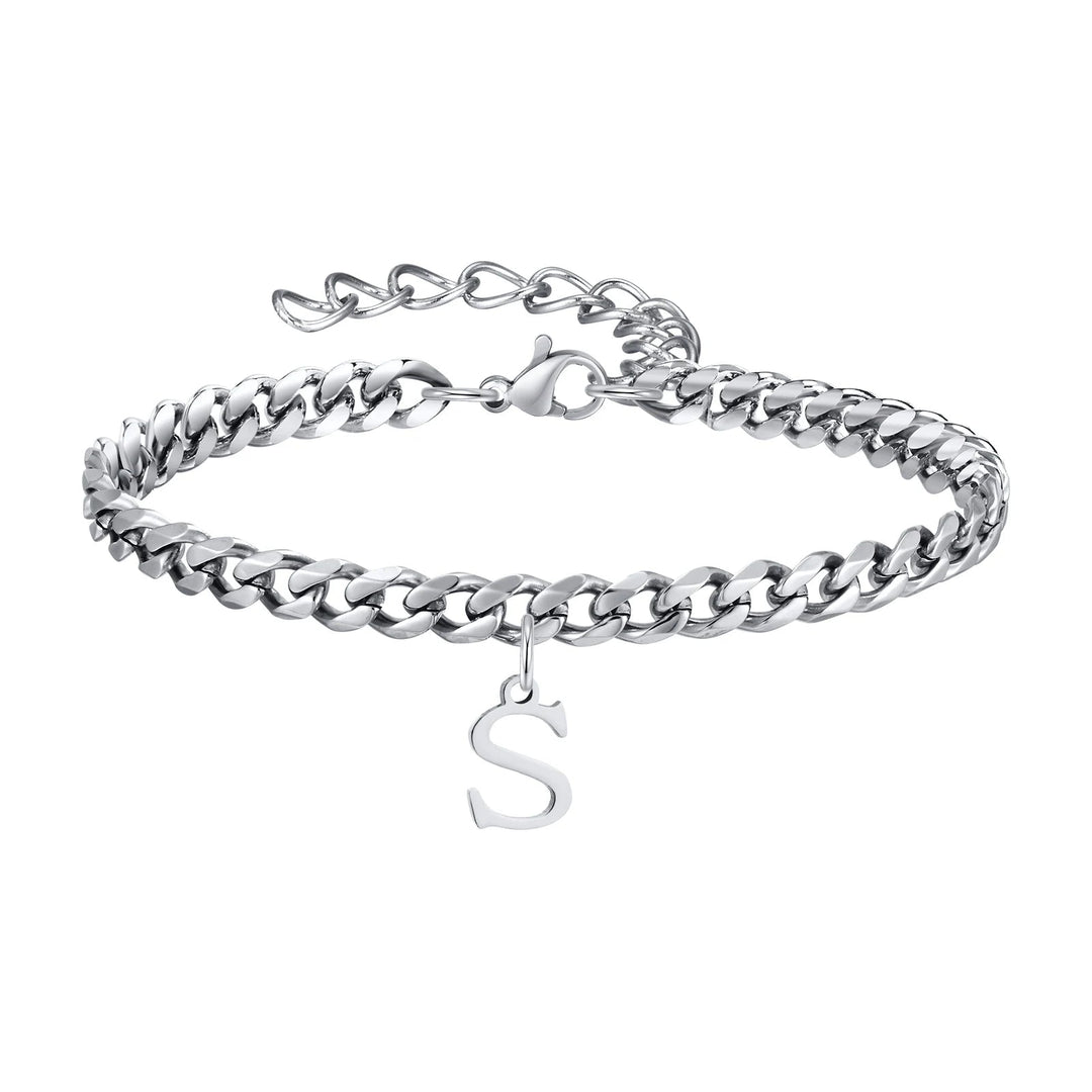 Cuban Armband mit Initialen